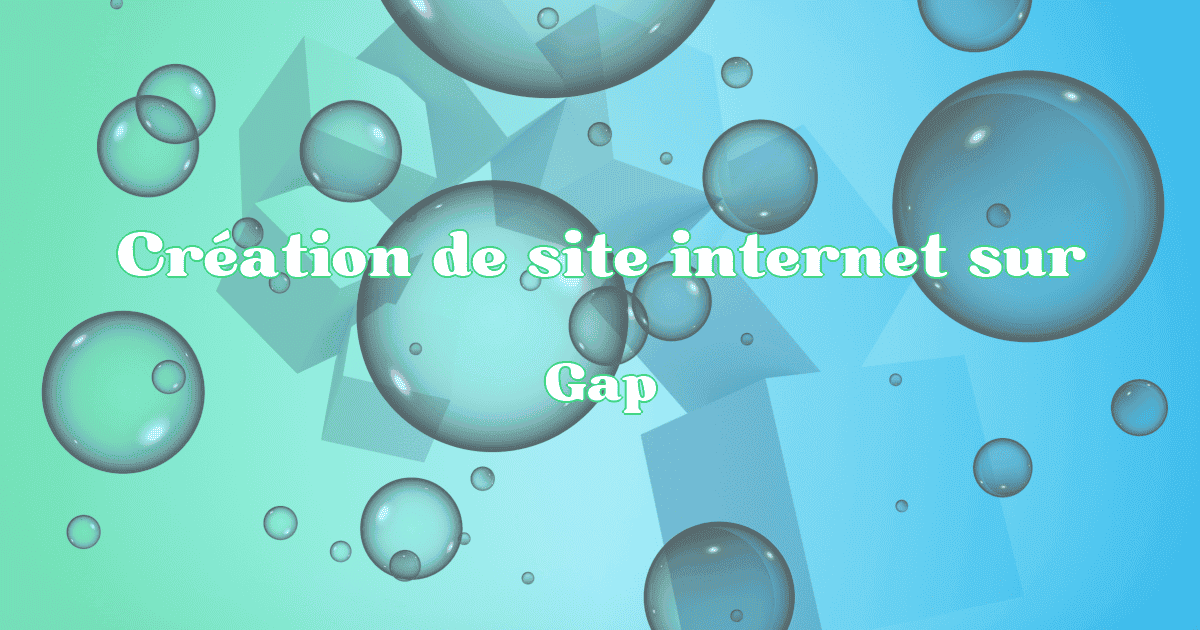 Création de site internet sur Gap - Création Site Référencement Prestige
