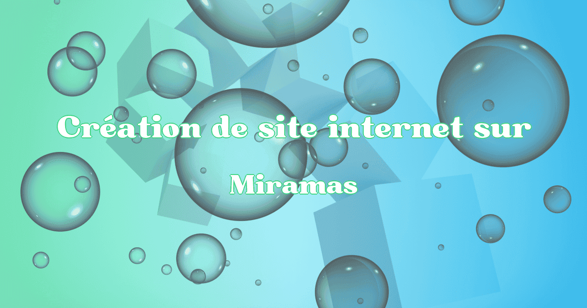 Création de site internet sur Miramas - Création Site Référencement Prestige